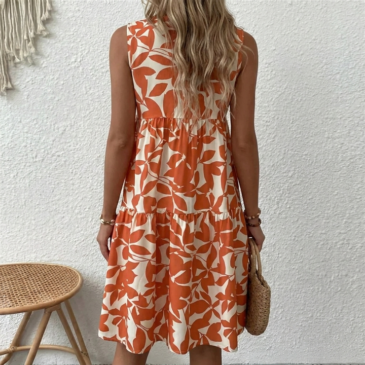 Kvinners Magnolia Sommer Midi Kjole
