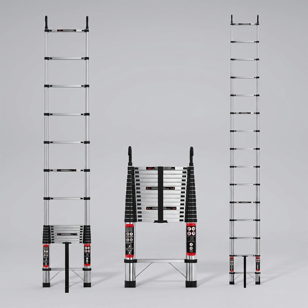 5M/16.4ft Teleskopstige – Lettvekt, Bærbar & Uttrekkbar