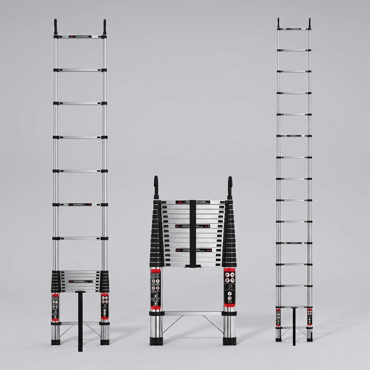 5M/16.4ft Teleskopstige – Lettvekt, Bærbar & Uttrekkbar