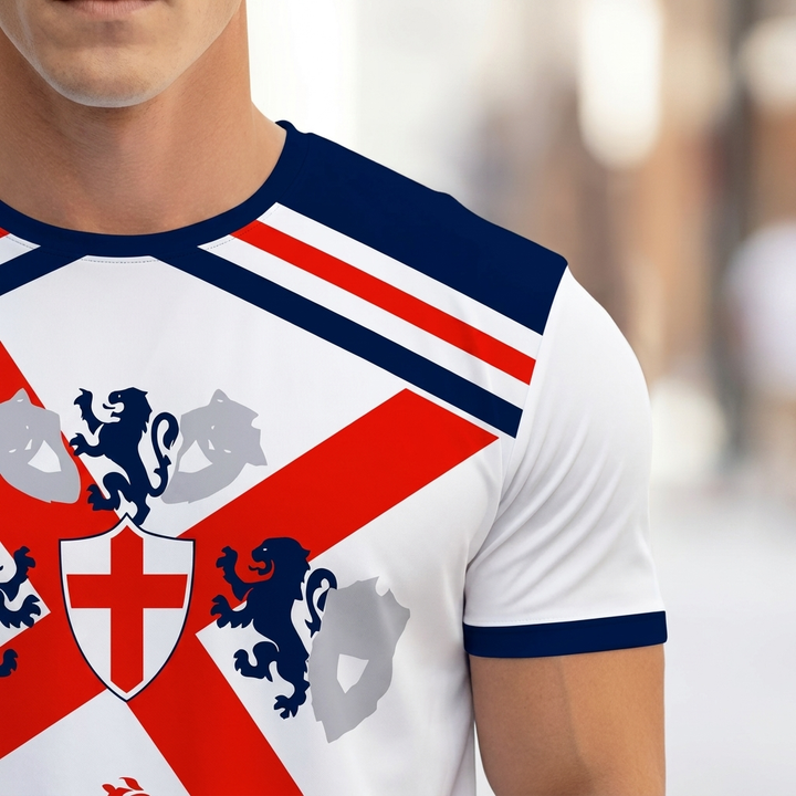 Menns England Fotball T-Skjorte