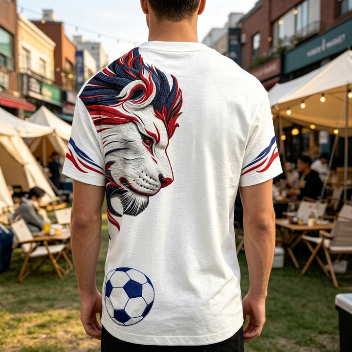 Menns Casual Sommer T-skjorte - WC 2026