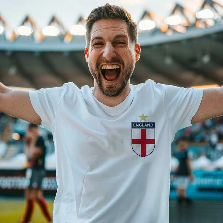 England Fotball Merke T-Skjorte