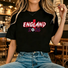 England Inspirert Kvinners Fotball T-skjorte