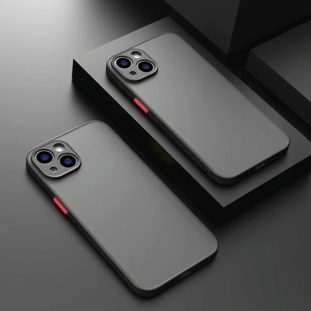 Minimalistisk Akryl Klar Telefon Deksel