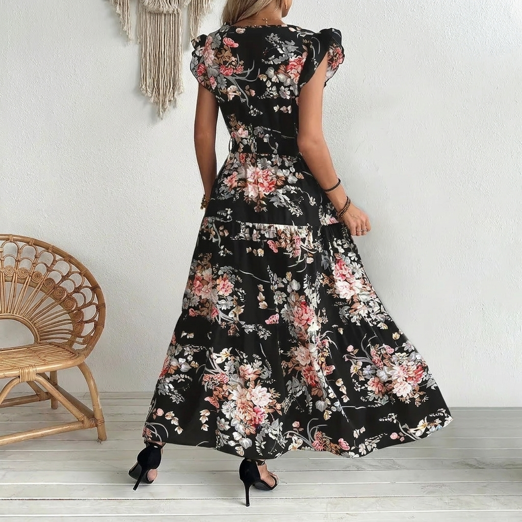 Elegant Kvinners Mote Kjole
