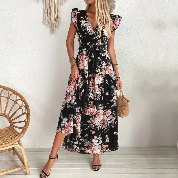 Elegant Kvinners Mote Kjole