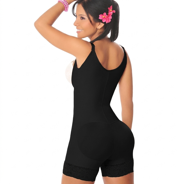 Sømløs Bak Hever Formende Bodysuit
