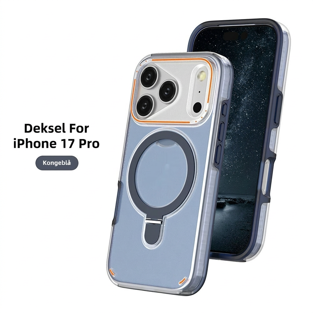 Magnetisk Kickstand Telefon Deksel