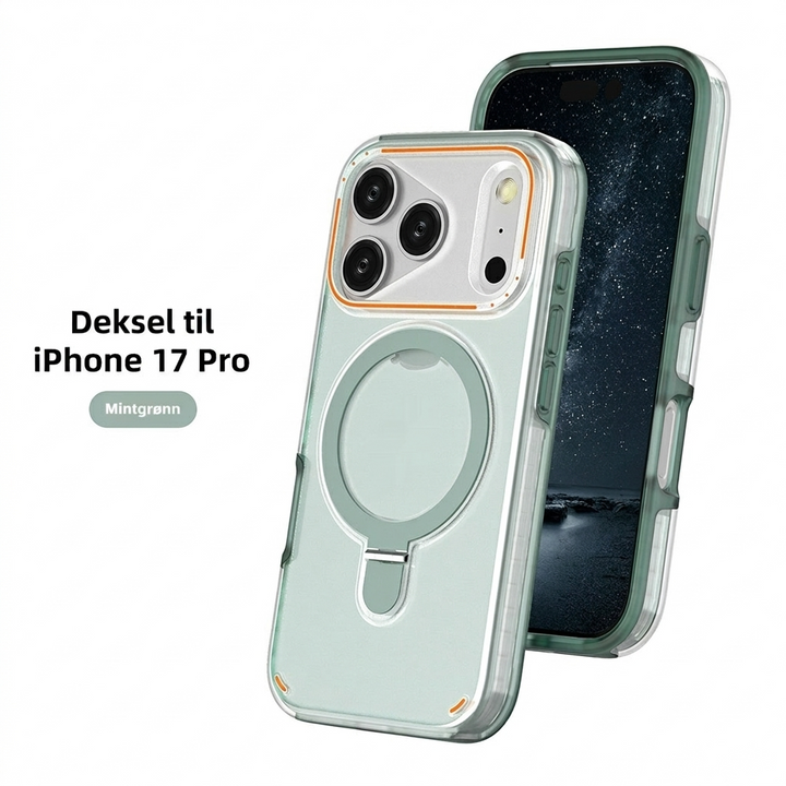 Magnetisk Kickstand Telefon Deksel