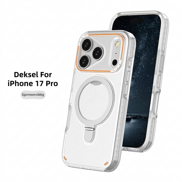 Magnetisk Kickstand Telefon Deksel