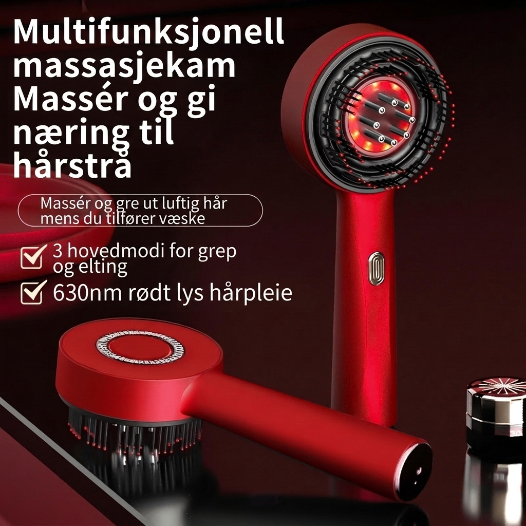 Elektrisk Hodebunnsmassasje Kam