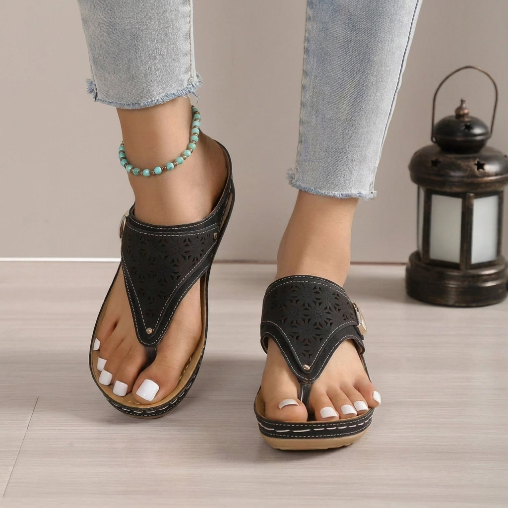 Kvinners ortopediske gang-sandaler