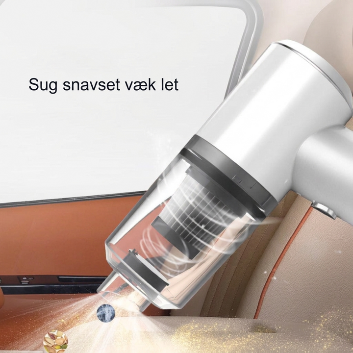 Kompakt Trådløs Bilstøvsuger