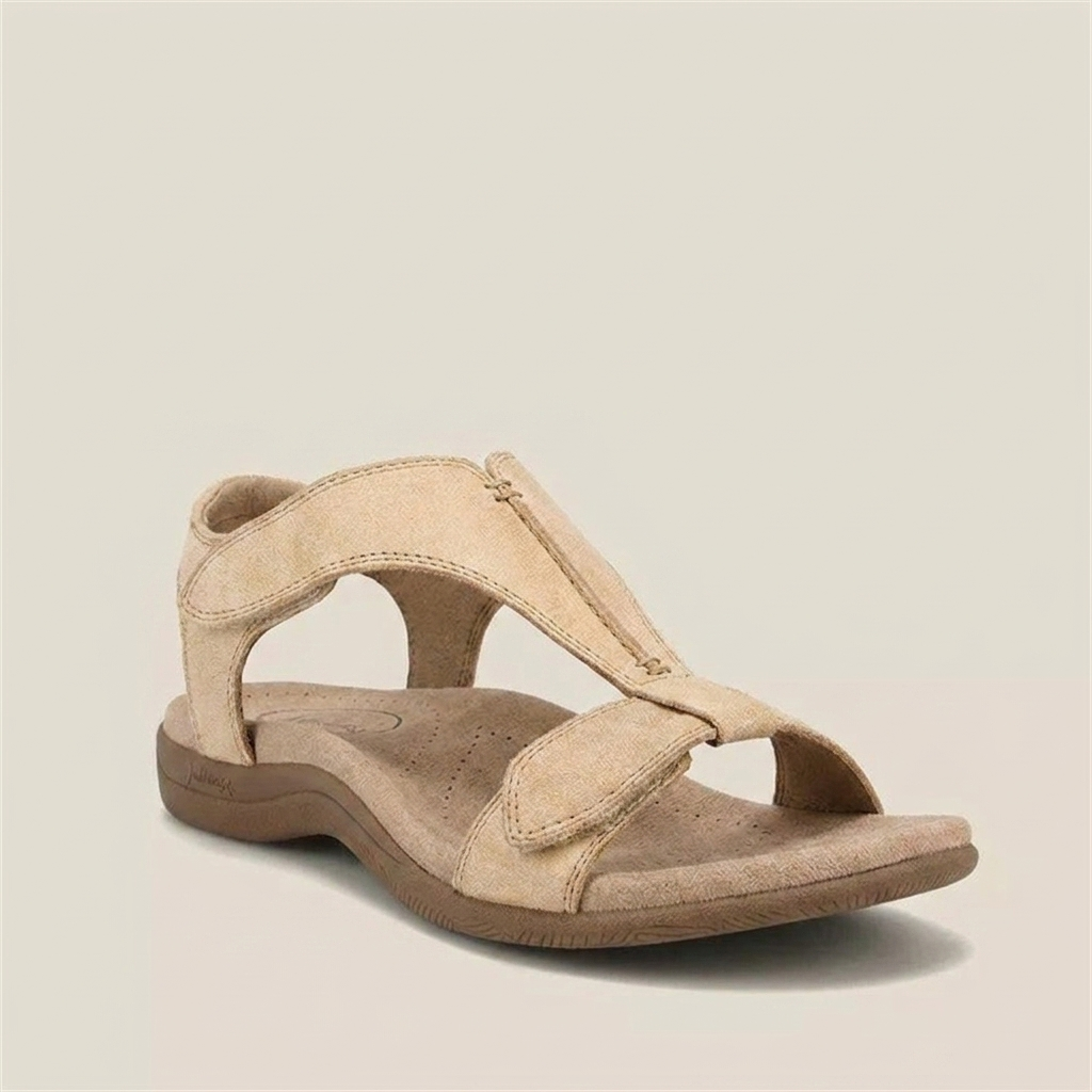 Kvinnens Plattform Wedge Stropp Sandaler