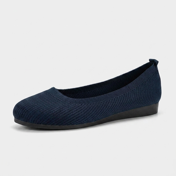 Flate Slip-on-Sko til Dame med Rund Tå