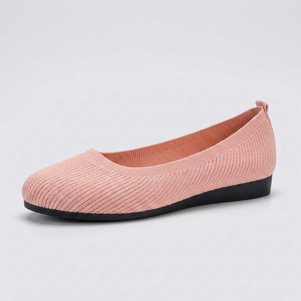 Flate Slip-on-Sko til Dame med Rund Tå
