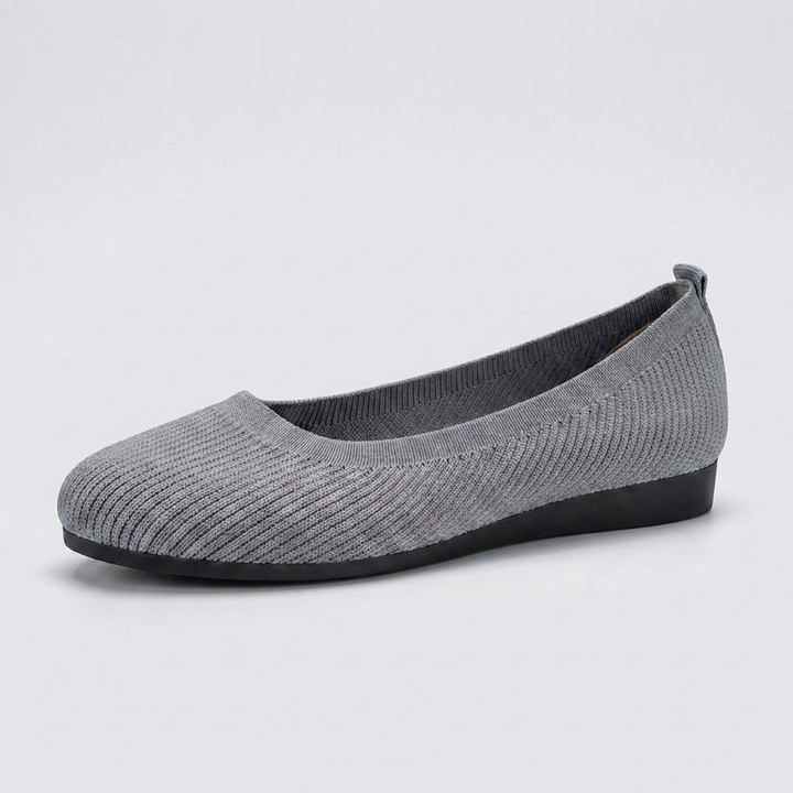 Flate Slip-on-Sko til Dame med Rund Tå