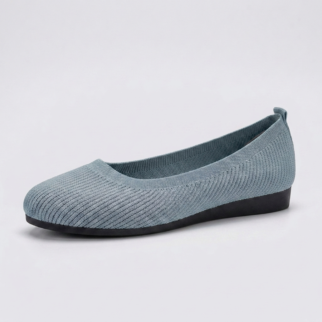 Flate Slip-on-Sko til Dame med Rund Tå