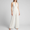 Kvinne Backless Halter Bred Ben Jumpsuit