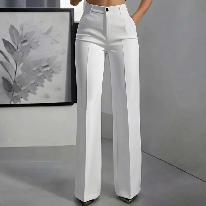 Elegante og Minimalistiske Bukser til Dame