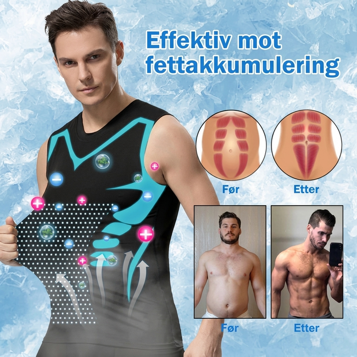 Hurtigtørkende Treningsvest med Stretch for Menn