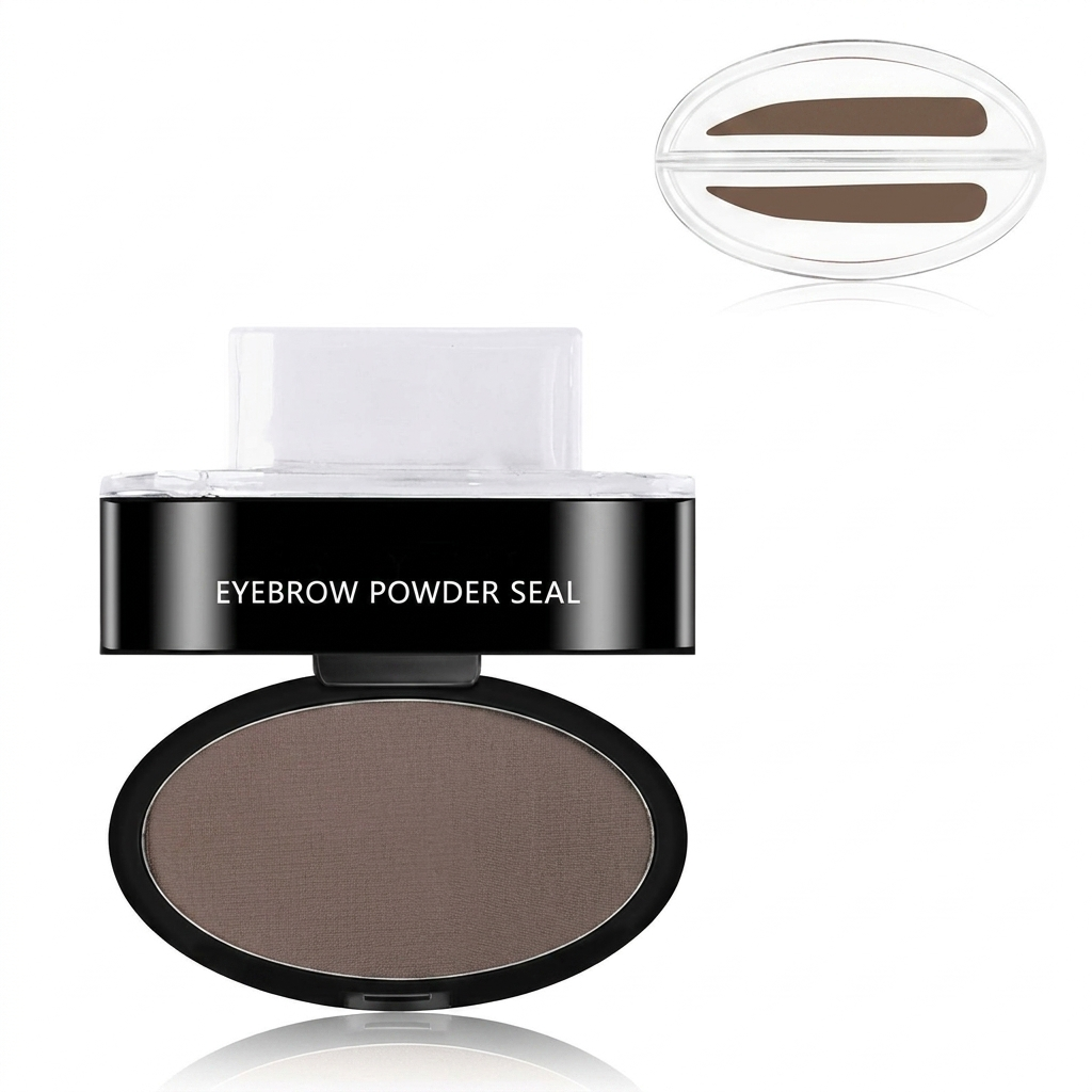 Øyebryn Pulver Stempel & Maler Sminke Sett