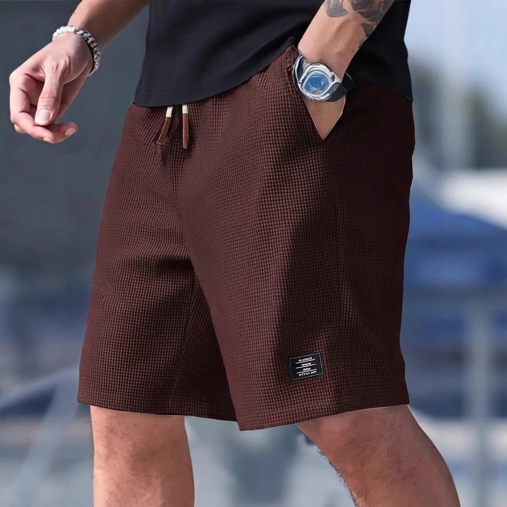 Herre Casual Sports Shorts med Lommer