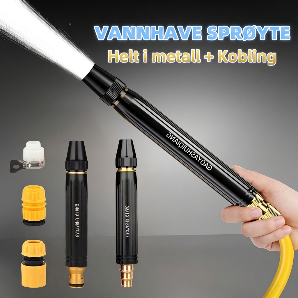 Bærbar høytrykksspylerpistol