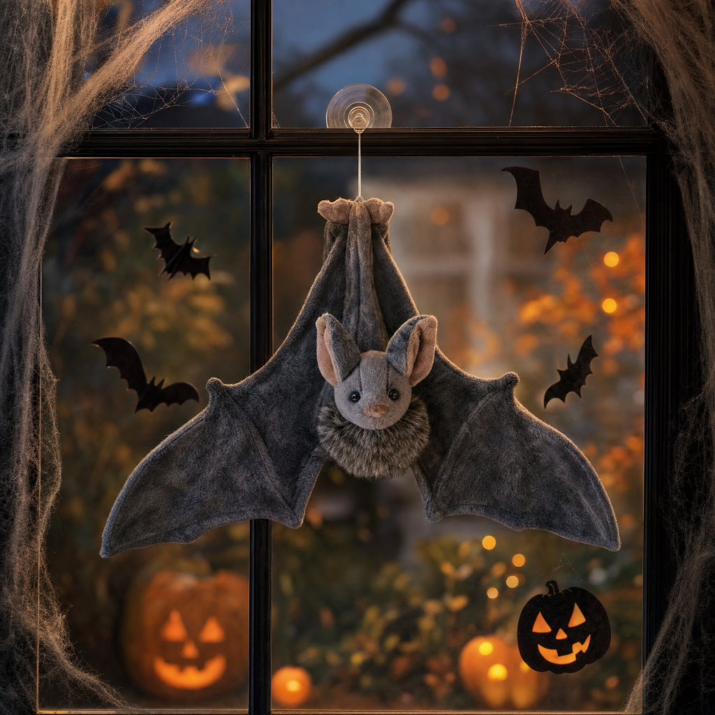 Halloween Flaggermus Plysj Kosedyr