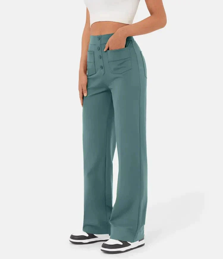 High-Life Pants with Straight Legs for Maximum Comfort and Style
