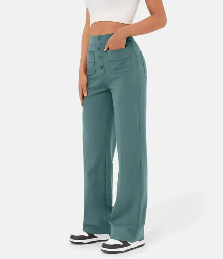 High-Life Pants with Straight Legs for Maximum Comfort and Style