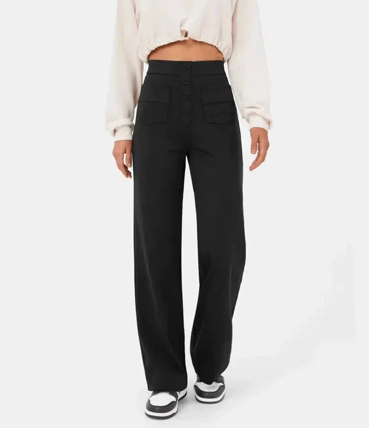 High-Life Pants with Straight Legs for Maximum Comfort and Style