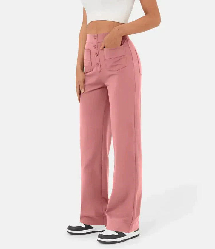 High-Life Pants with Straight Legs for Maximum Comfort and Style