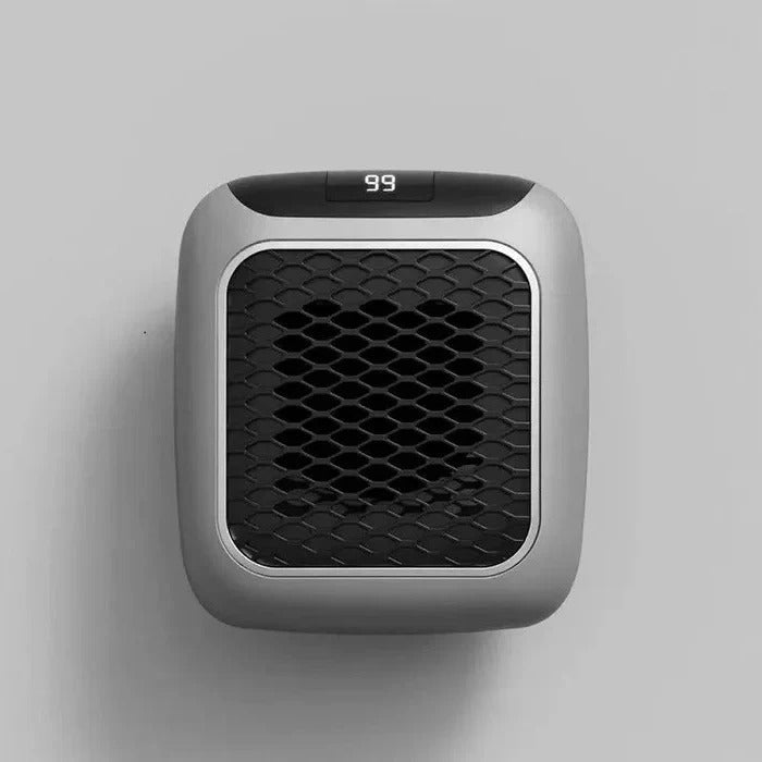 Mini veggvarmer 800 W for stikkontakt, stille og kompakt