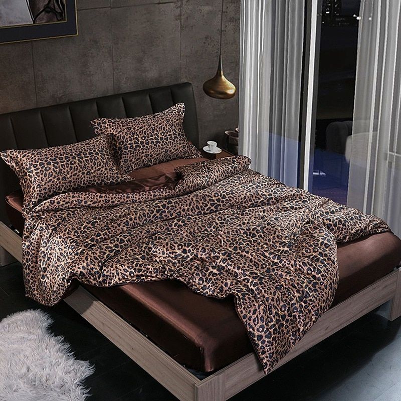 Luksuriøst sengetøysett i silke/sateng (4 deler) - SilkSleep