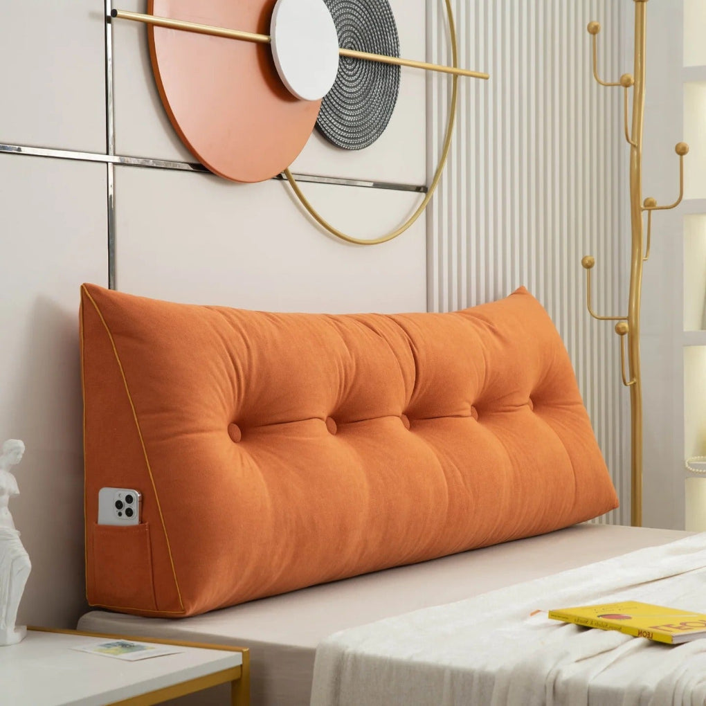 Luxurious elegant wedge pillow