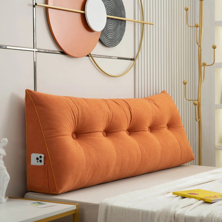 Luxurious elegant wedge pillow