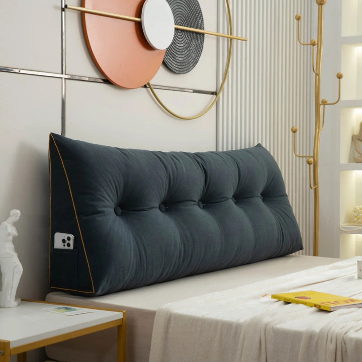 Luxurious elegant wedge pillow
