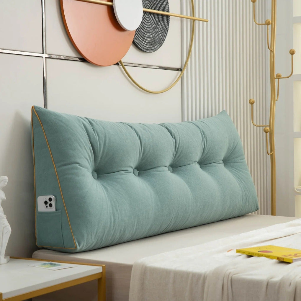 Luxurious elegant wedge pillow