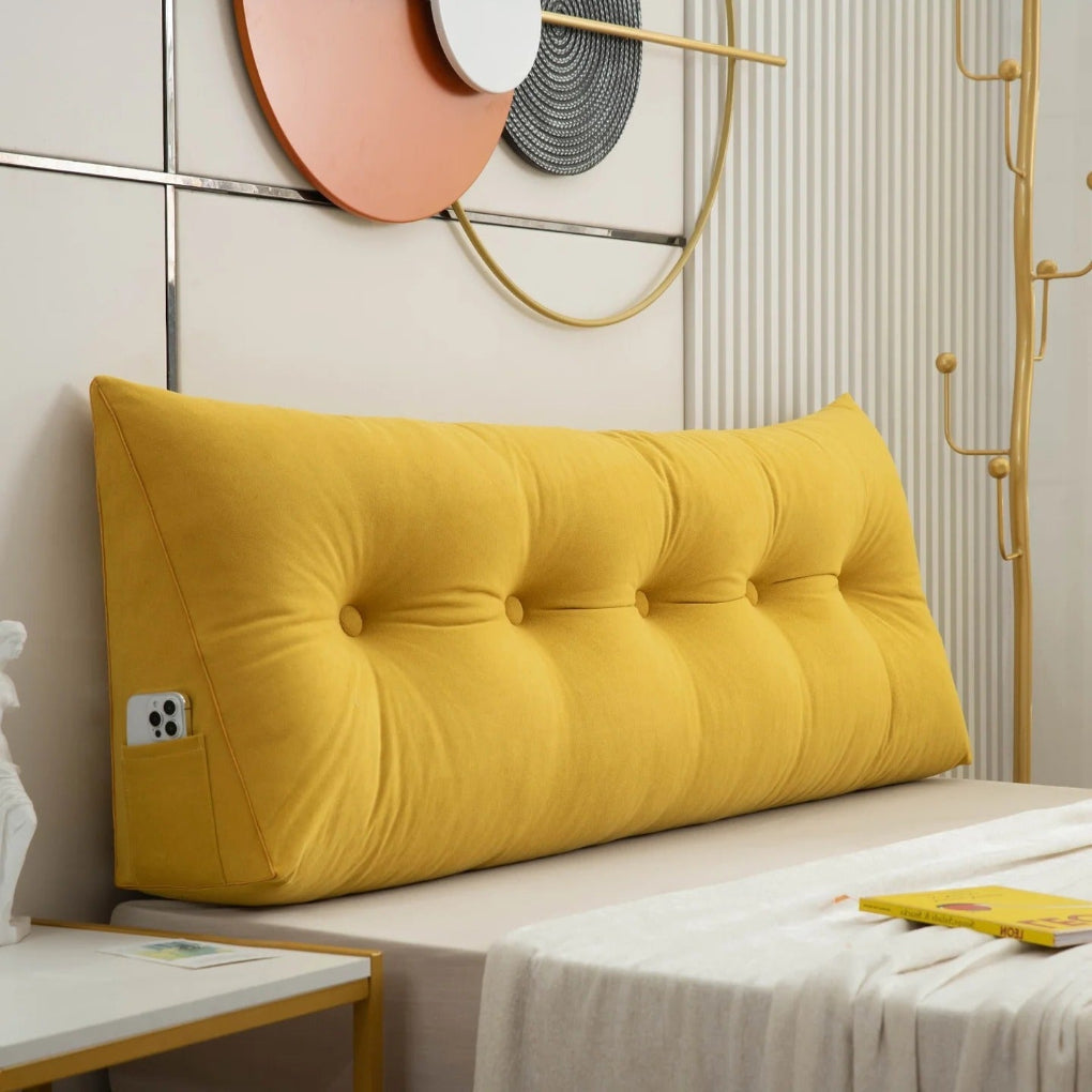 Luxurious elegant wedge pillow