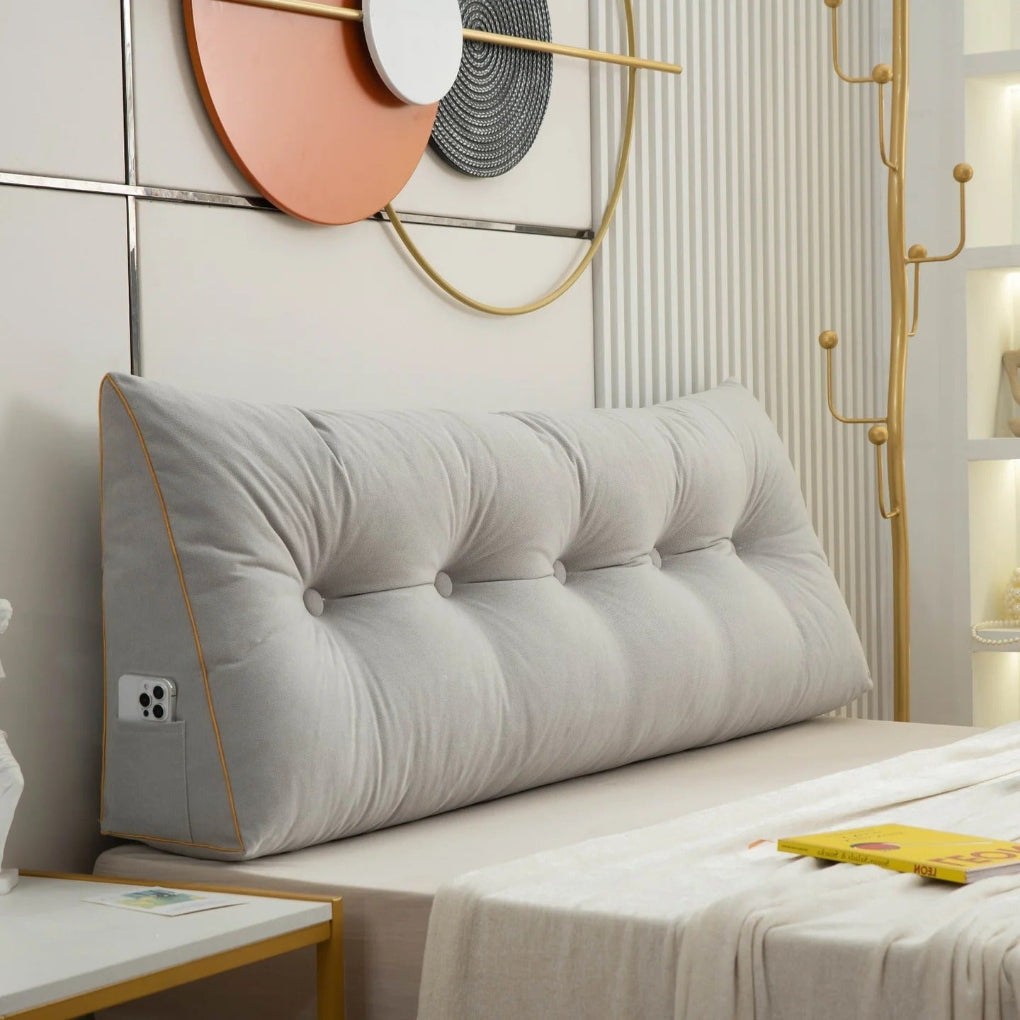 Luxurious elegant wedge pillow