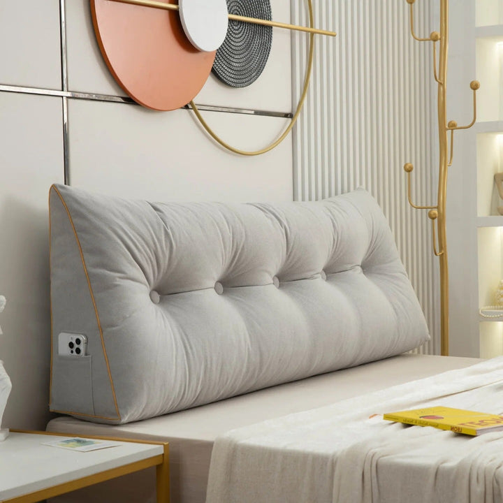 Luxurious elegant wedge pillow