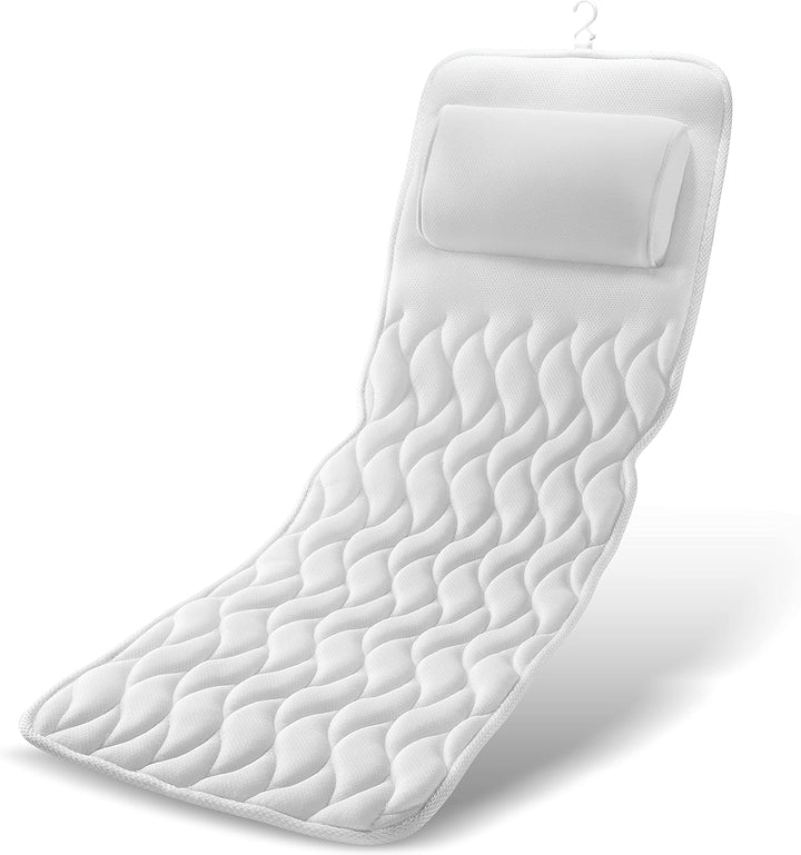 Luxurious full-body bath pillow
