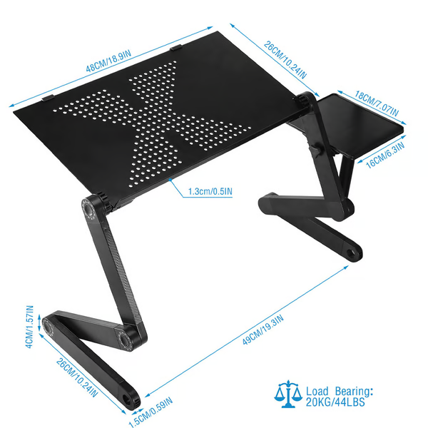 360° ergonomisk laptopstativ – FlexStand