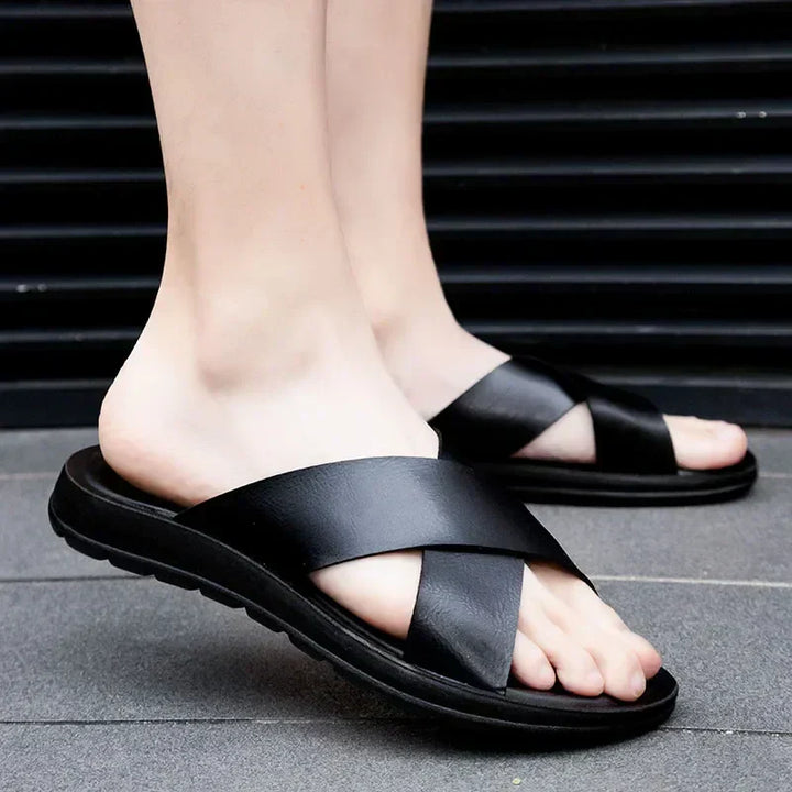 Italienske menn's mules