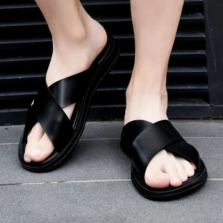 Italienske menn's mules