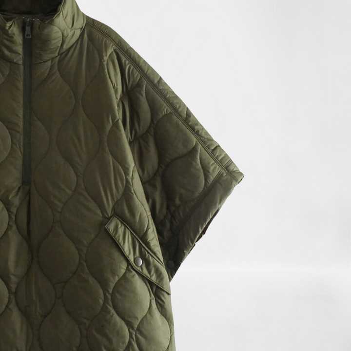 Versatile short-sleeved women's coat