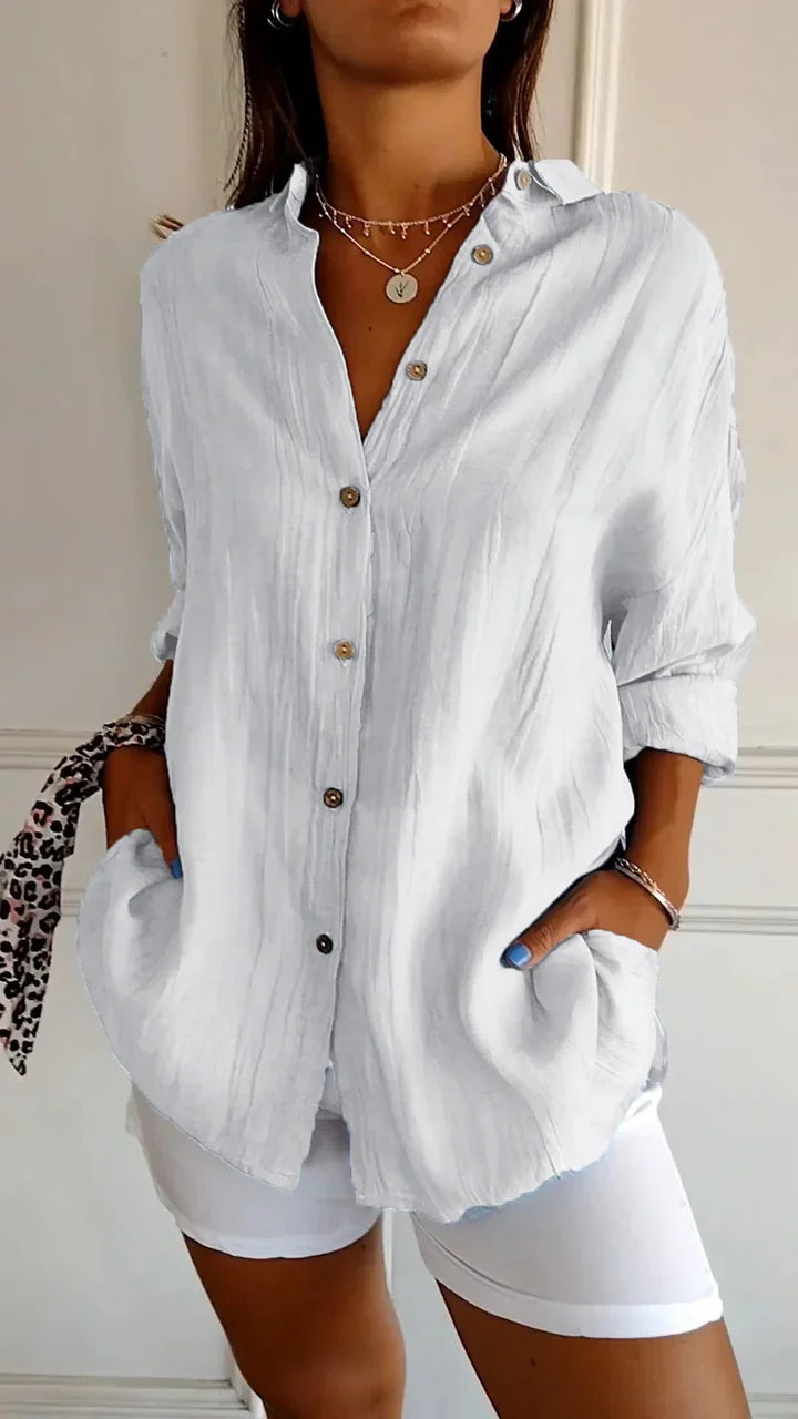 Women's shirt with buttons
