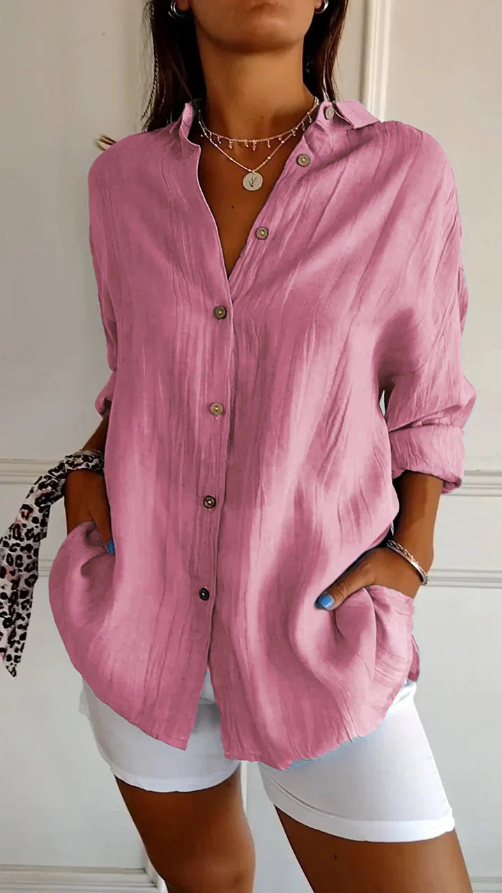Women's shirt with buttons