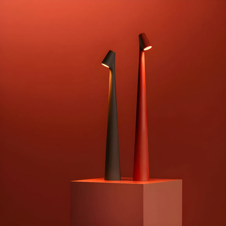 Trådløs LED-bordlampe | Lampe for stue og skrivebord | Moderne batteridrevet bordlampe | VivaLume